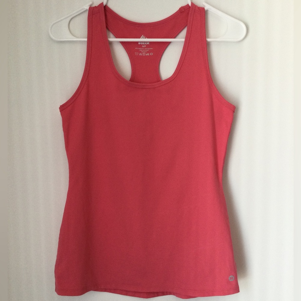 RBX athletic coral tank top, size S, brand new